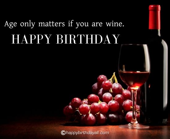 Happy Birthday With Wine Meme