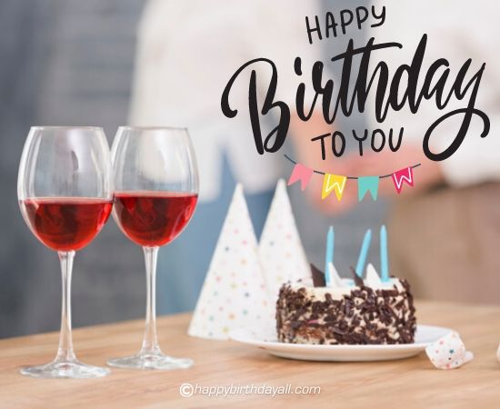 Happy Birthday Wine Images with Memes| Birthday Beer Images