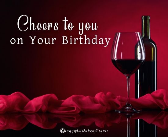 Happy Birthday Wine Images with Memes| Birthday Beer Images