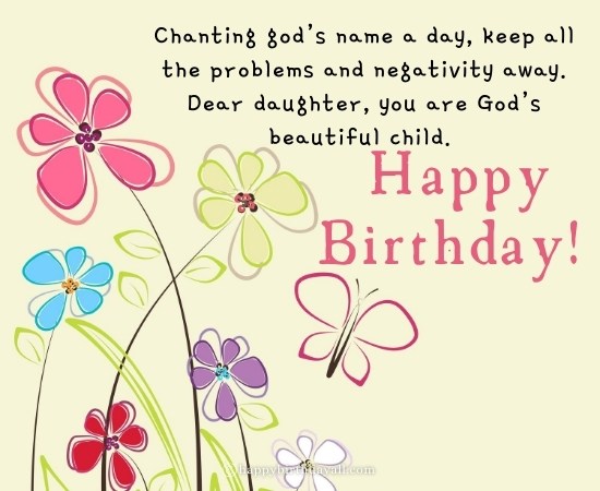 christian birthday wishes for daughter