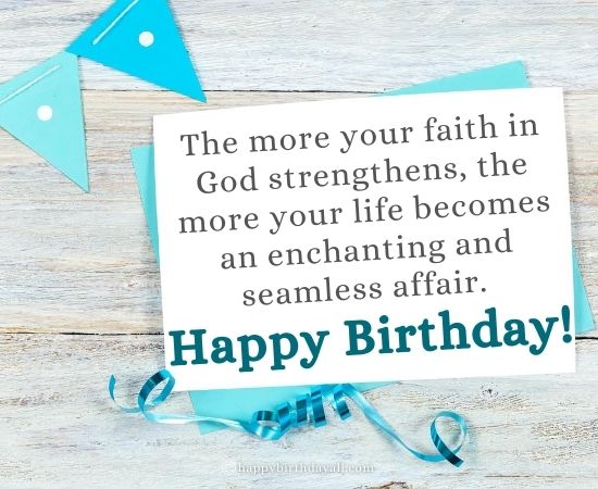 70+ Blissful Religious Birthday Wishes & Messages with Images