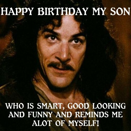 Memes divertidos de cumpleaños para mi hijo