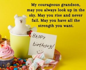 Birthday Wishes for Grandson with Images: Happy Birthday Grandson