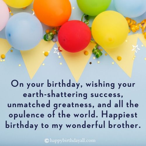 Heart Touching Birthday Wishes for Brother from Another Mother