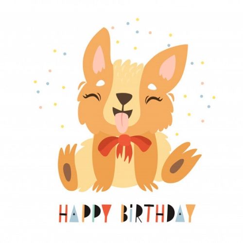 feliz cumpleaños mascota