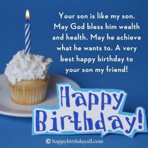 40+ Happy Birthday Wishes for Friend’s Son with Images