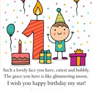 1st Birthday Wishes for Boy and Girl: Happy 1st Birthday Images