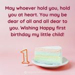 1st Birthday Wishes for Boy and Girl: Happy 1st Birthday Images