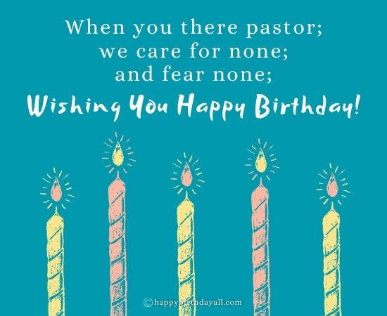 Birthday Wishes For Pastor Happy Birthday Pastor Quotes