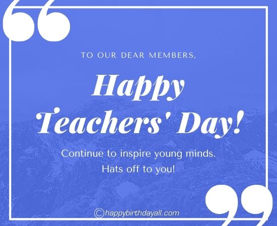 Teachers Day Images with quotes