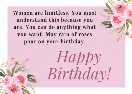 Birthday Wishes for Senior/ Elderly Mam