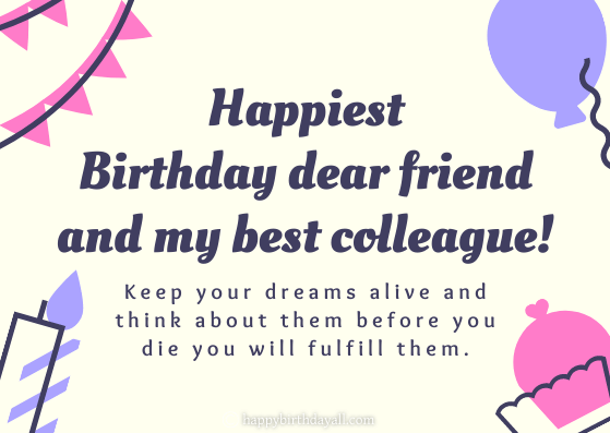 Inspirational Birthday Wishes for Colleagues