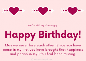 120+ Romantic Birthday Wishes for Boyfriend