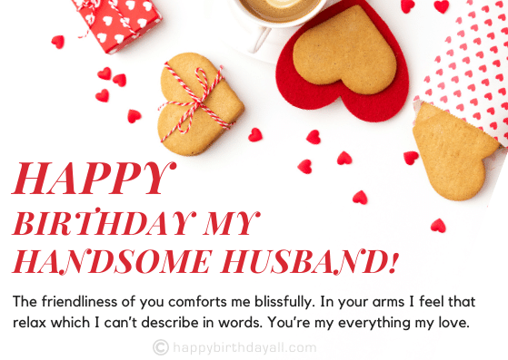 Romantic Birthday Wishes for Hubby with Love