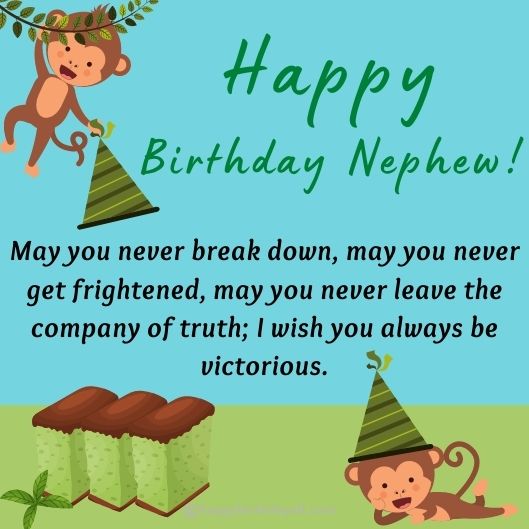 Birthday Greetings for Nephew 