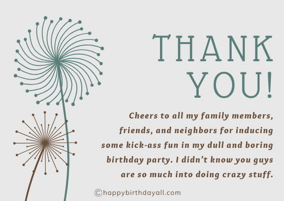 100+ Emotional Thank you Messages for Birthday Wishes