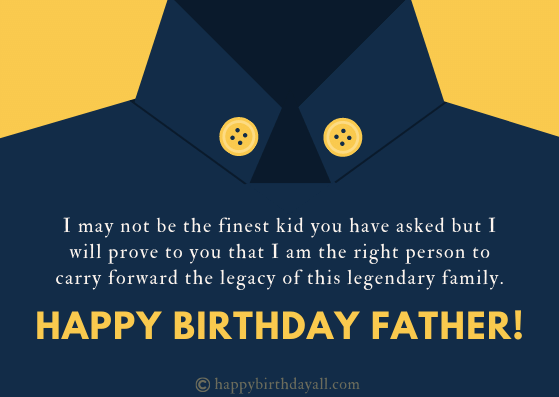 Happy Birthday Dad Emotional Quotes Heart Touching Birthday Wishes For Dad From Daughter & Son