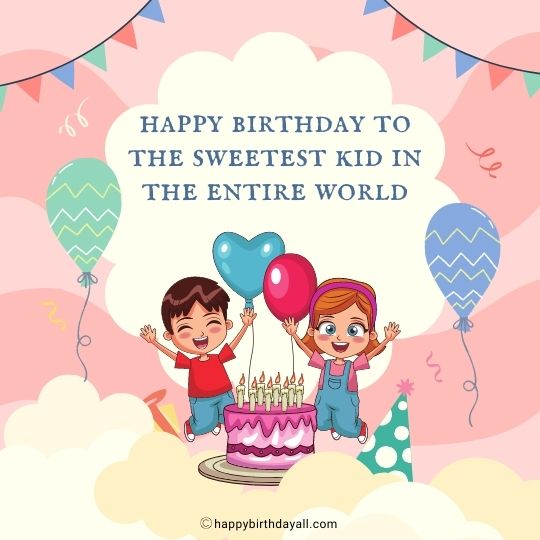 happy birthday images for kids