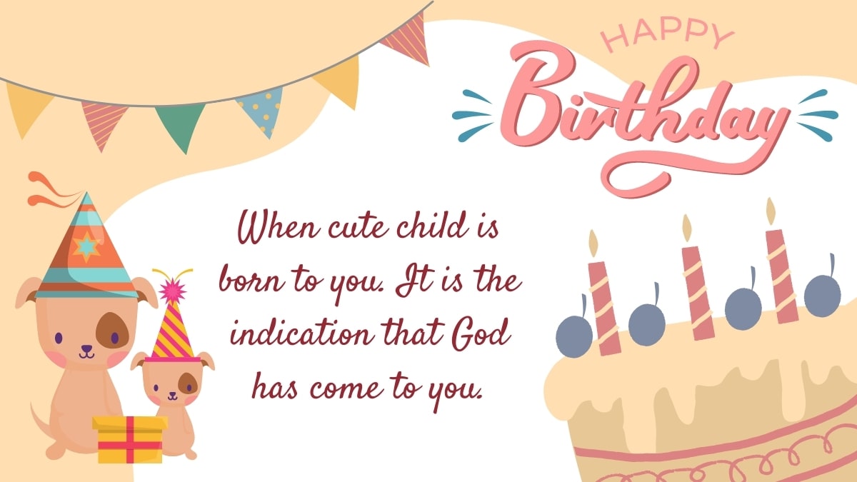 Happy 1st Birthday Wishes for Son With Images