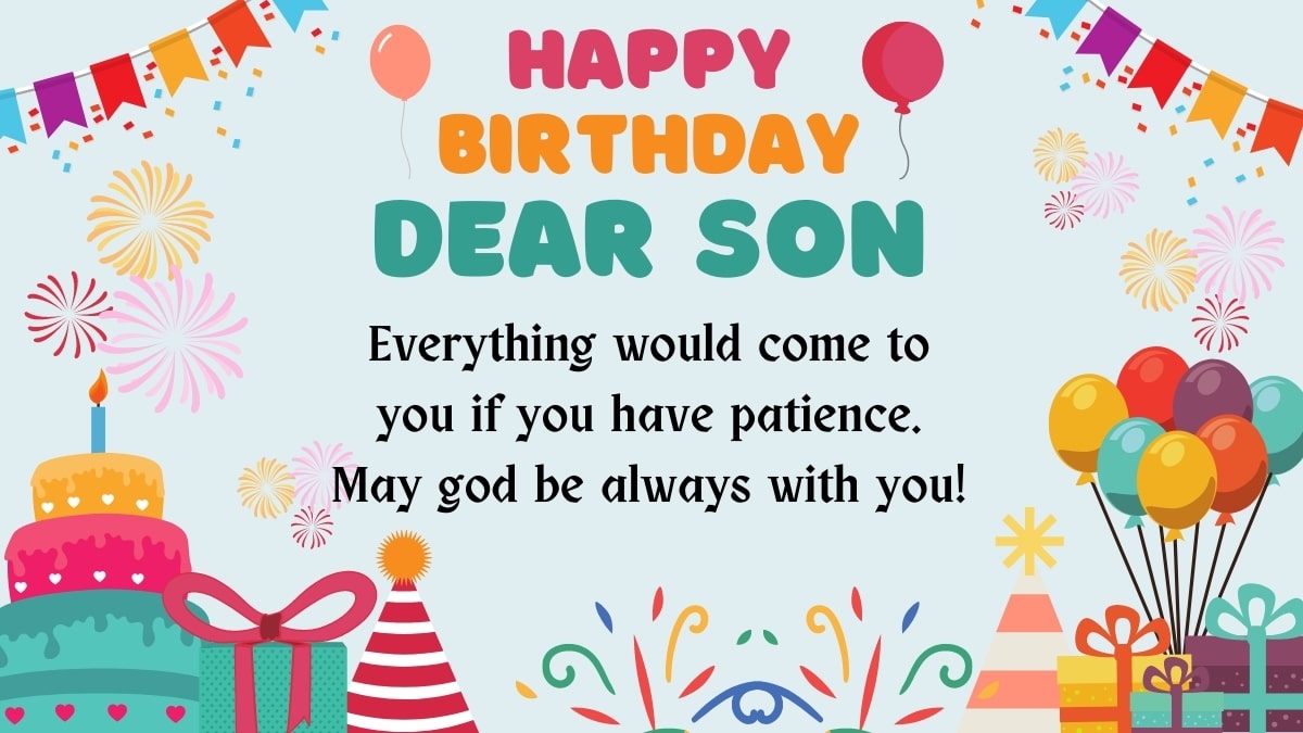 Heartfelt Birthday Wishes For Son From Father