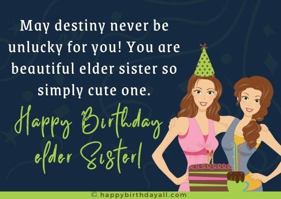 Heart-Touching Birthday Wishes for Elder Sister