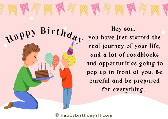 Happy Birthday Wishes for Son from father 