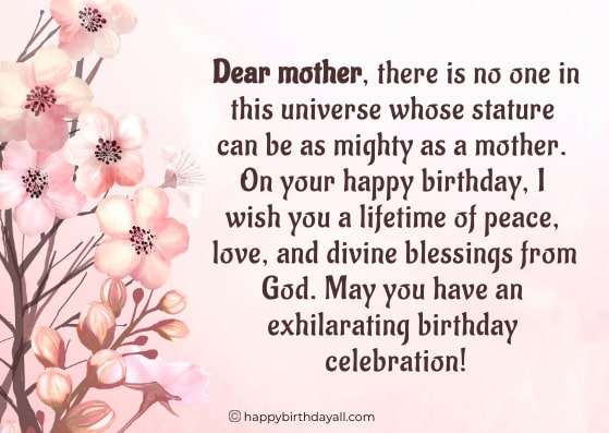 Birthday Prayers for Mom