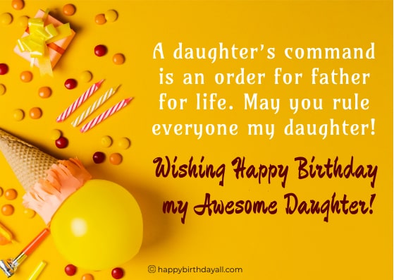 Birthday Quotes For Father From Daughter