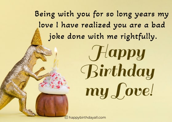 Funny Birthday Messages For boyfriend on Facebook