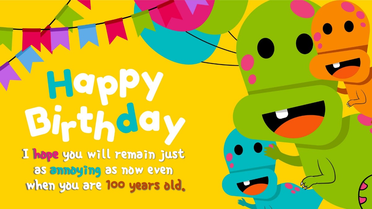 60+ Funny Birthday Wishes for Brother, Quotes, Messages, Images