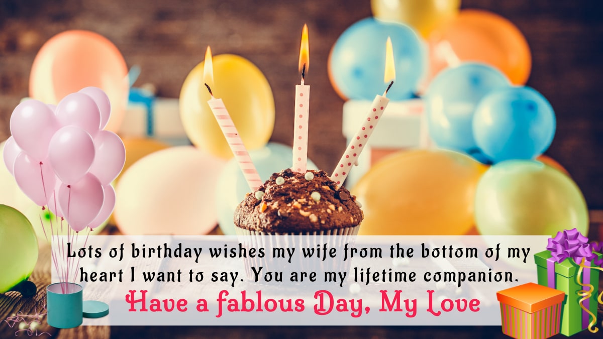 30+ Romantic Long Distance Birthday Wishes for Wife
