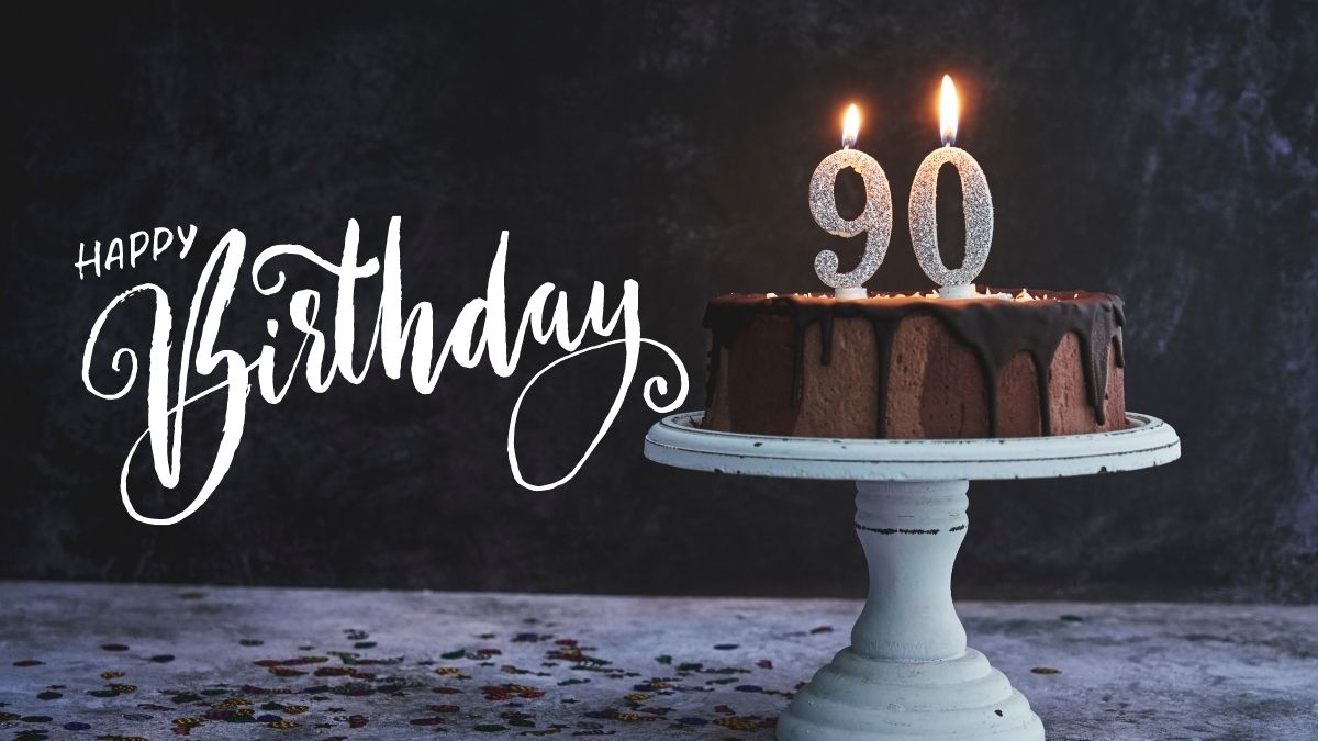 Happy 90th Birthday Wishes for 90 Years Old