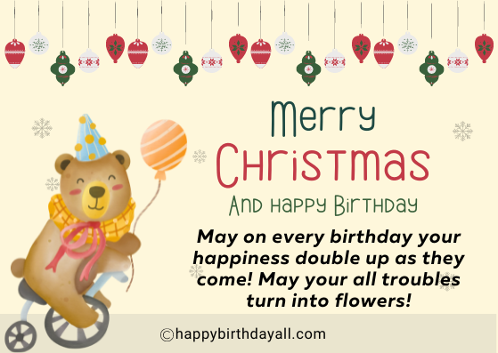 Christmas and Birthday Messages 