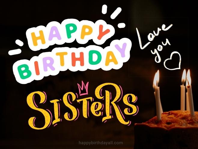 happy birthday sister images funny