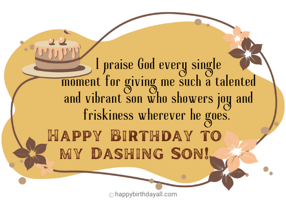 Birthday Prayers for Son