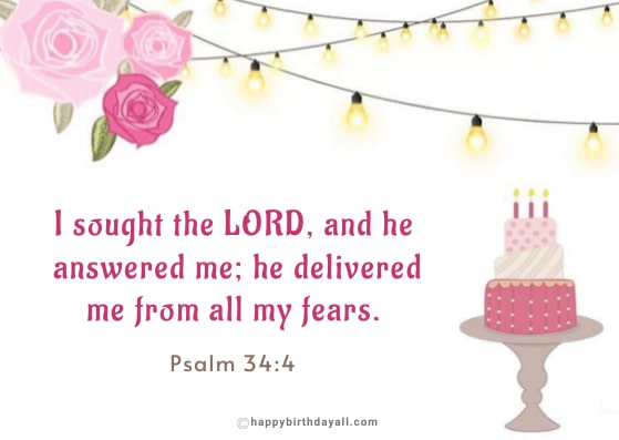 Inspirational Bible Quotes for Happy Birthday
