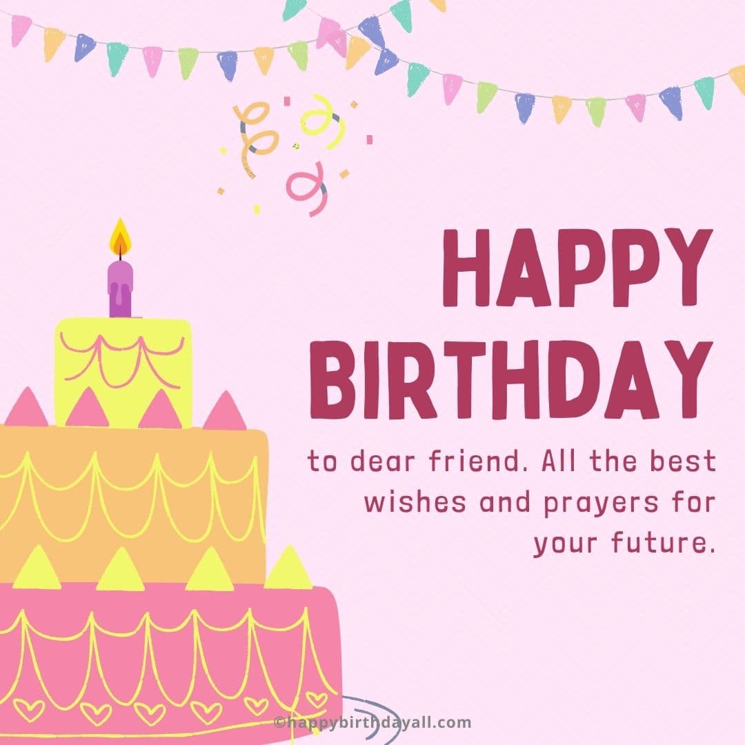 50+ Beautiful Happy Birthday Friend Images HD Free Download