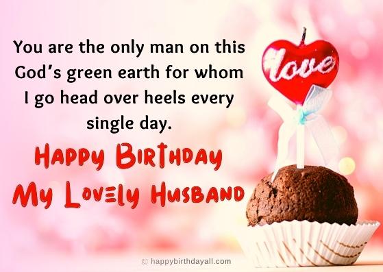 Happiest birthday to my loveliest husband!