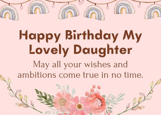 happy birthday daughter image