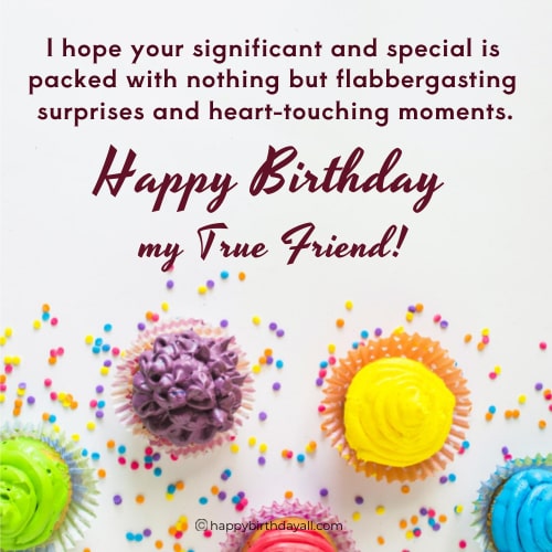 happy birthday friend wishes with images