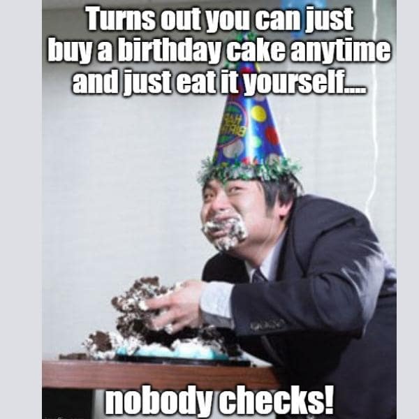 birthday cake memes