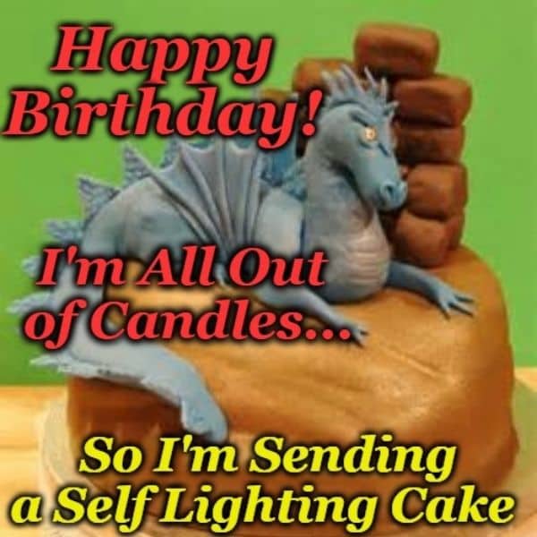 pretty birthday cake memes