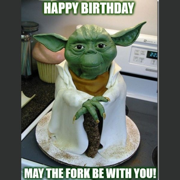 funny happy birthday cake memes