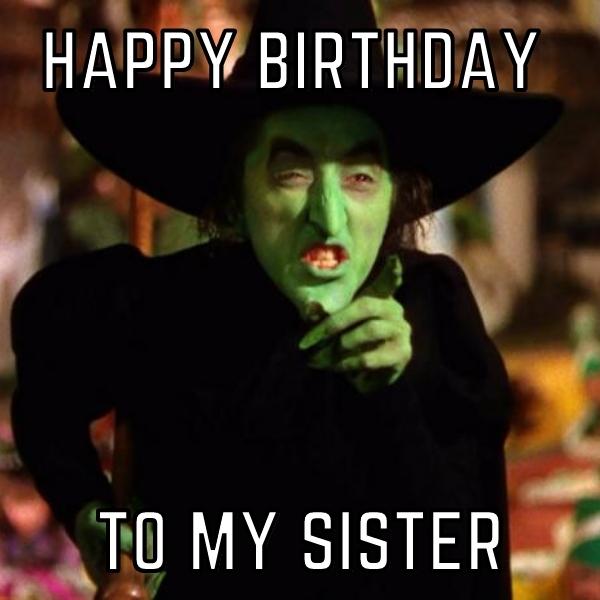 Birthday Meme for Sister