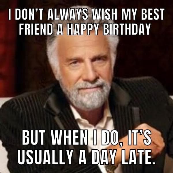 happy birthday funny memes for friends