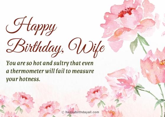 last minute birthday wishes for wife