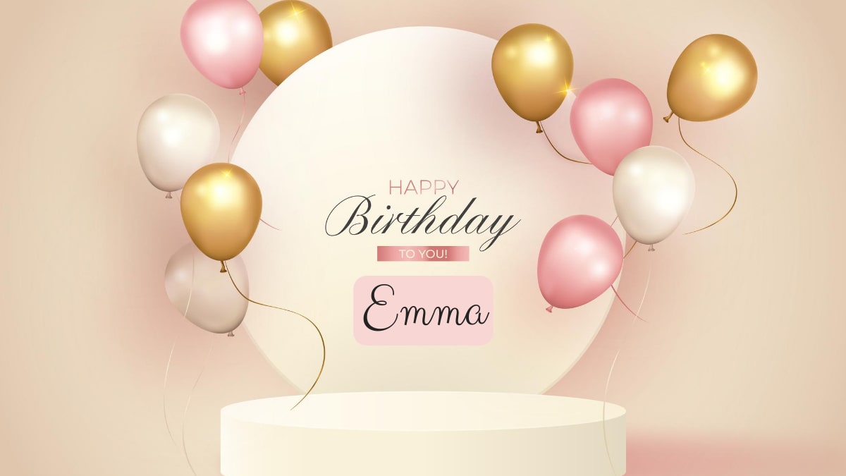 Happy Birthday Emma Wishes, Images, Memes, GIF