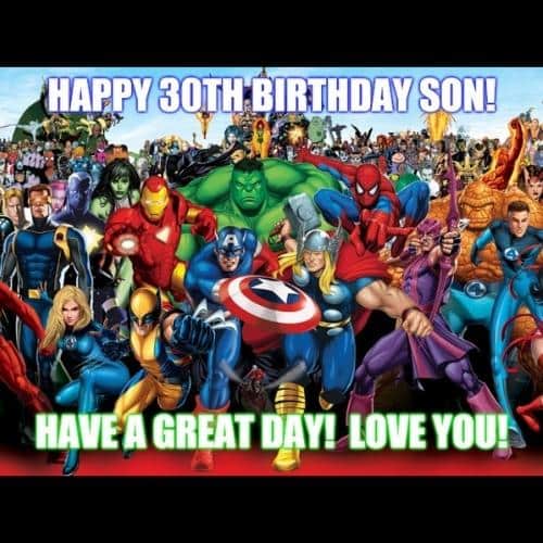 happy 30th birthday memes for son
