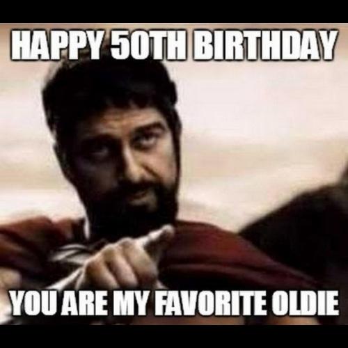Happy 50th Birthday Memes