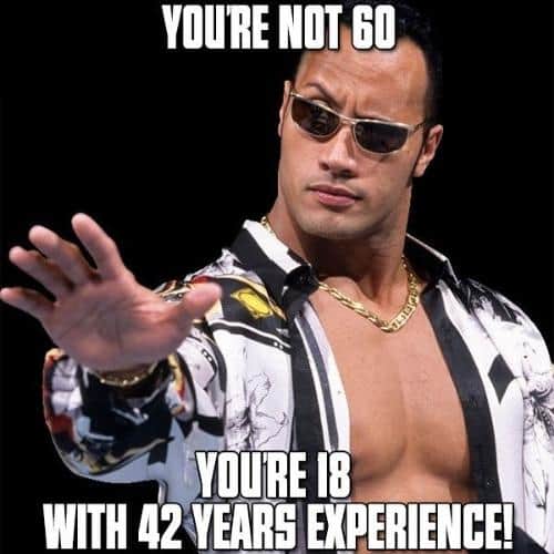 40+ Funny 60th Birthday Memes for Forever Young Souls